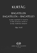 Bagatelles for Flute, Double Bass and Piano, Op. 14d