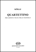 Quartettino for Clarinet, Violin, Viola & Violoncello