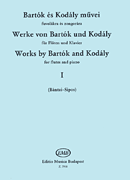 Works by Bartók and Kodály – Volume 1 for flute(s) and piano