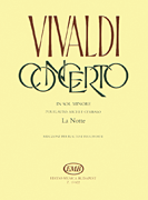 Concerto in G Minor “La notte” for Flute, Strings,and Continuo, RV 439