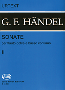 6 Sonatas for Flute and Basso Continuo – Volume 2 Flauto Traverso