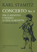 Concerto No. 4 for Clarinet and Violin (or 2 Clarinets) Clarinet and Piano