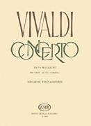 Concerto in F Major for Oboe, Strings and Continuo, RV 485 Oboe with Piano Accompaniment
