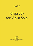 Rhapsody for violin solo