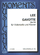 Gavotte, Op. 112 Cello and Piano