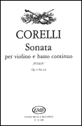 Sonata for violin and basso continuo Op.5, No. 12 “Follia” Violin and Piano