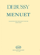 Menuet Cello and Piano