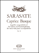 Caprice Basque, Op. 24 Violin and Piano