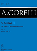 12 Sonatas for Violin and Basso Continuo, Op. 5 – Volume 1b