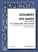 Ave Maria, Op. 52, No. 4 Cello and Piano
