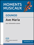 Ave Maria (Méditation sur le premier prélude de J.S. Bach) Cello and Piano
