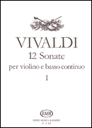 12 Sonatas for Violin and Basso Continuo – Volume 1