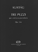 Three Pezzi, Op. 14e Violin and Piano