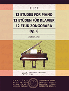Twelve Etudes Op. 6 Piano Solo