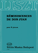 Réminiscences de Don Juan Two Pianos, Four Hands