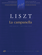 La Campanella Separate Edition from the New Liszt Complete Critical Edition