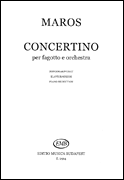 Concertino Fagottra Es Zenekarra Bassoon with Piano Accompaniment