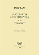 New Messages For Orchestra Version 2009  Op. 34/a Score