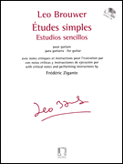 Études simples for Guitar with Critical Notes and Performance Instructions by Frédéric Zigante