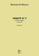 Sonate No. 4, Op. 82 'Dans la nuit' Piano Solo