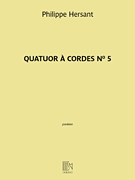 Quatour a Cordes No. 4 for String Quartet<br><br>Score