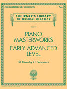 Piano Masterworks - Early Advanced Level Schirmer's Library of Musical Classics Volume 2112