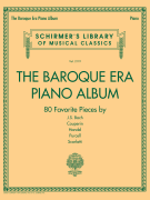 The Baroque Era Piano Album Schirmer's Library of Musical Classics Volume 2119