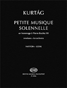 Petite Musique Solennelle for Orchestra (Score only)