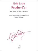 Poudre d'or Revised Edition by Robert Orledge – Piano Solo