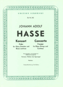Concerto in F for Oboe, Strings and Continuo Score Score