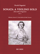 Sonata a Violino Solo Critical Edition by Italo Vescovo