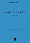 Concerto Op. 63 for Flute and Piano