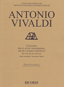 Concerti Rv 431a, 431, 432 Transversal (Modern) Flute, Strings for transversal (modern) Flute, Strings, and Basso Continuo<br><br>Score