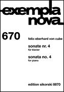 Sonata No. 4 Piano<br><br>Exempla Nova 670