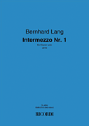 Intermezzo No. 1 Piano Solo