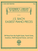 J.S. Bach: Easiest Piano Pieces Schirmer's Library of Musical Classics, Vol. 2141