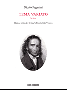 Tema Variato M.S. 82 Critical Edition<br><br>Solo Violin