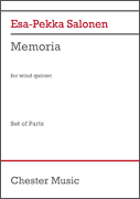 Memoria for Wind Quintet<br><br>Parts