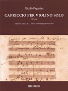 Capriccio for Violin Solo M.S. 54 Critical Edition