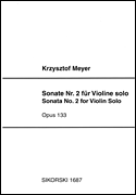 Sonata No. 2 Violin Solo