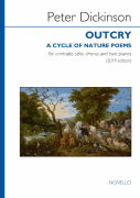 Outcry (2019 Version) Alto, Mixed Voices, and Two Pianos<br><br>Score and Vocal Score