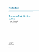 Sonate-Méditation, Op. 106b Version for Solo Viola