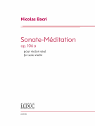 Sonate-Méditation, Op. 106a Version for Solo Violin