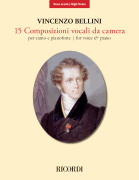 15 Composizioni Vocali da Camera – High Voice New Edition Based on the Critical Edition