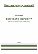 Sound and Simplicity for Accordion and Orchestra<br><br>Score