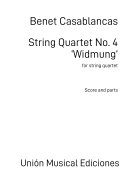 String Quartet No.4 'Widmung' Score and Parts