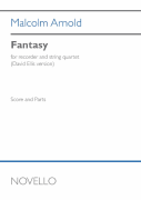 Fantasy For Recorder And String Quartet (David Ellis Version) Score and Parts