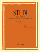 Studies for Violin - Fasc. II: IV-V Positions from Elementary to Kreutzer Studies