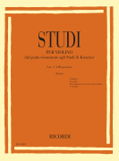 Studies for Violin Fasc. I: I-III Positions from Elementary to Kreutzer Studies