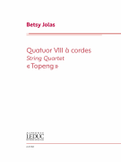 String Quartet No. 8 “Topeng” (Score and Parts)